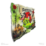 تابلو پوستر دفرمه کتونی آدیداس