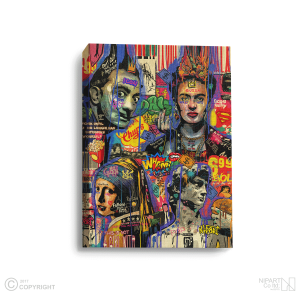 تابلو بوم پاپ آرت شخصیت های معروف