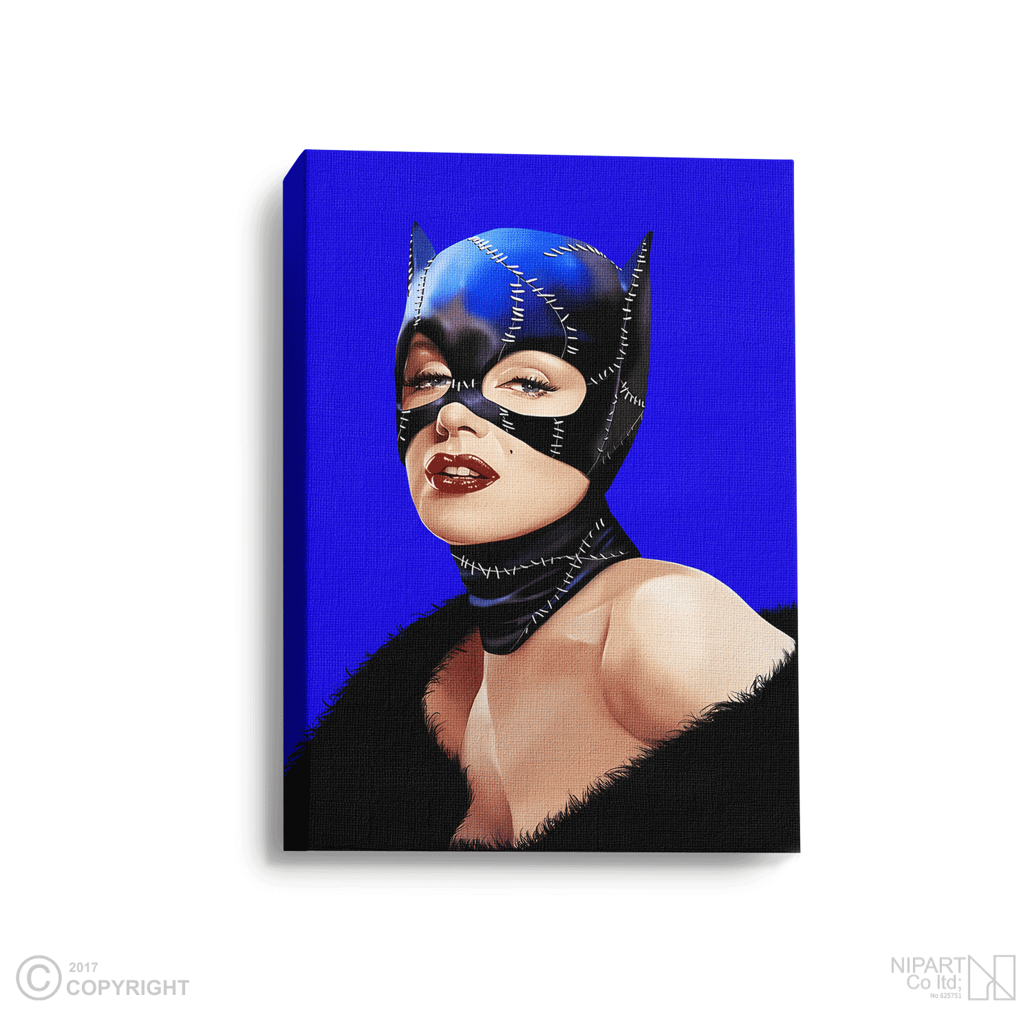 Batman Marilyn Monroe Canvas Painting-0 تابلو بوم بتمن مرلین مونرو