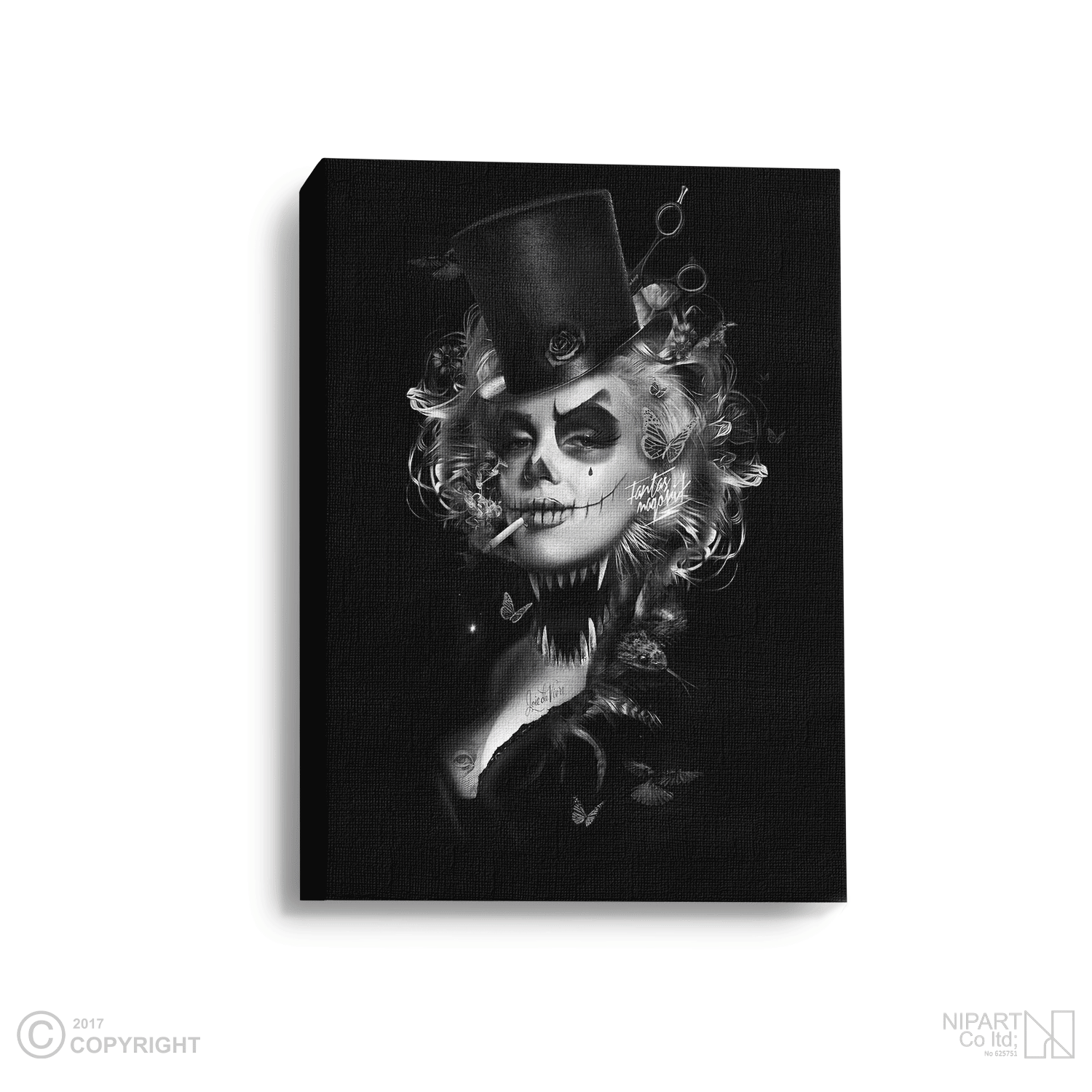 Canvas painting code P063-0 تابلو بوم کد P063