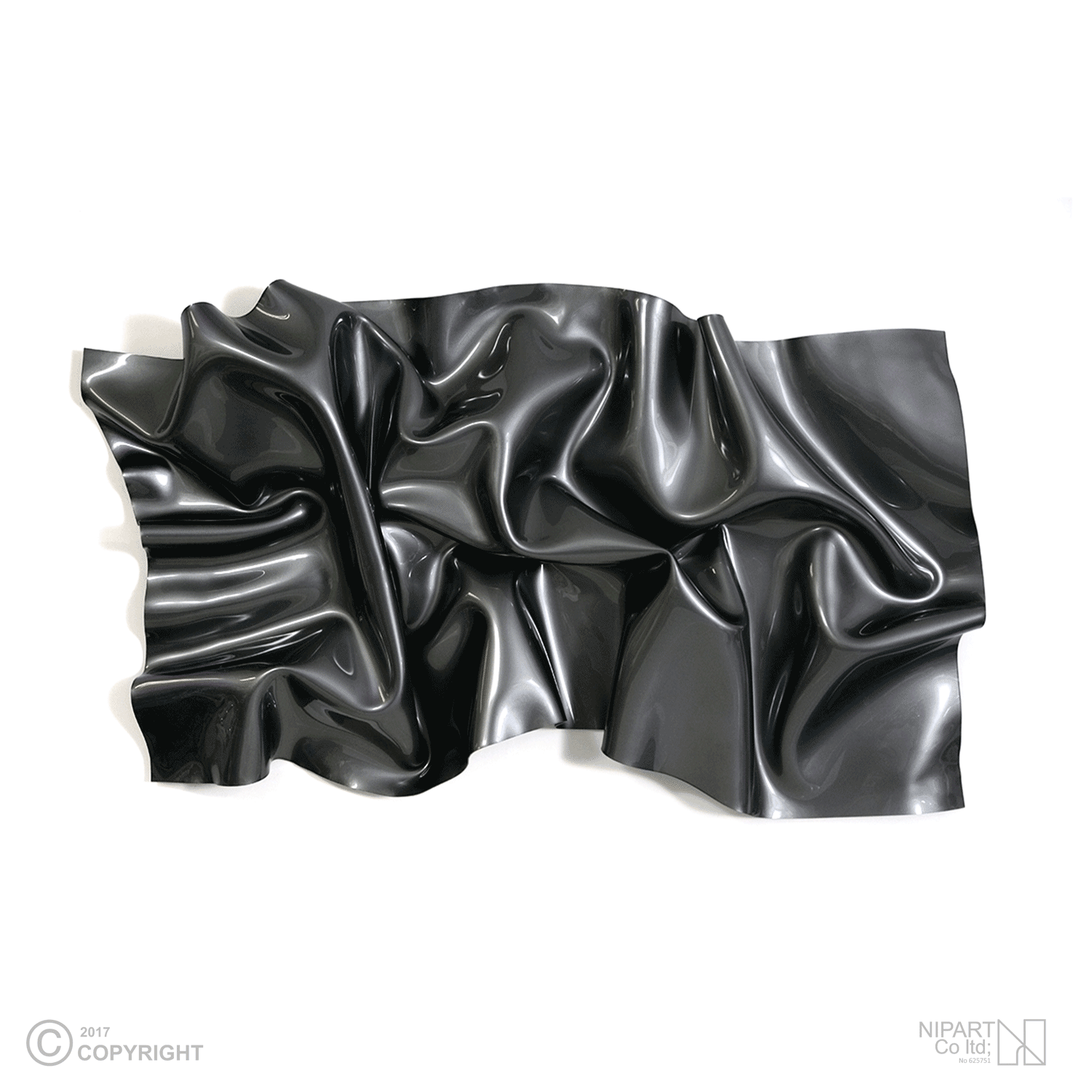 Minimalist black framed painting-0 تابلو دفرمه مینیمال مشکی