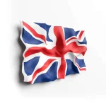 تابلو دفرمه پرچم انگلستان