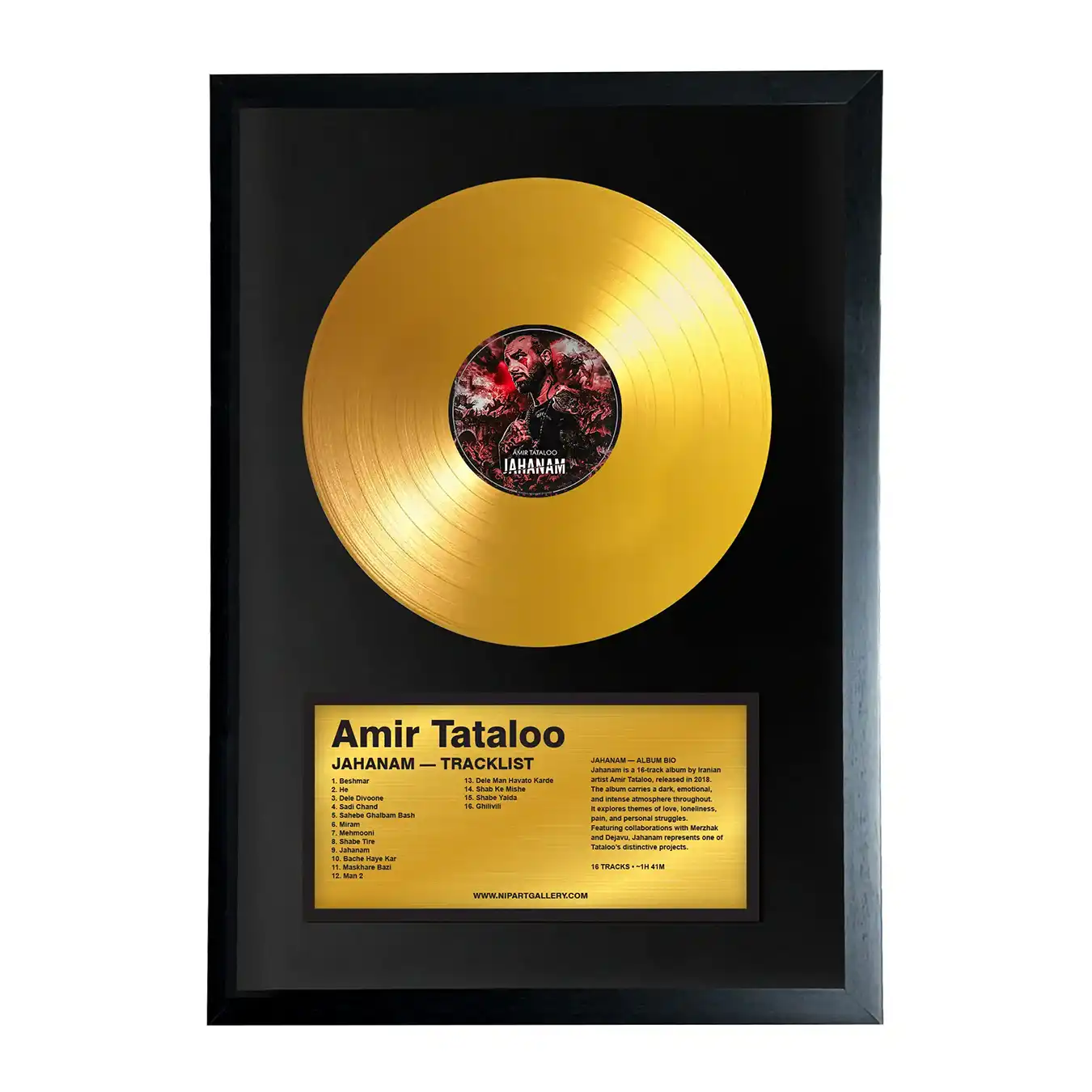 Amir tataloo - jahanam gold