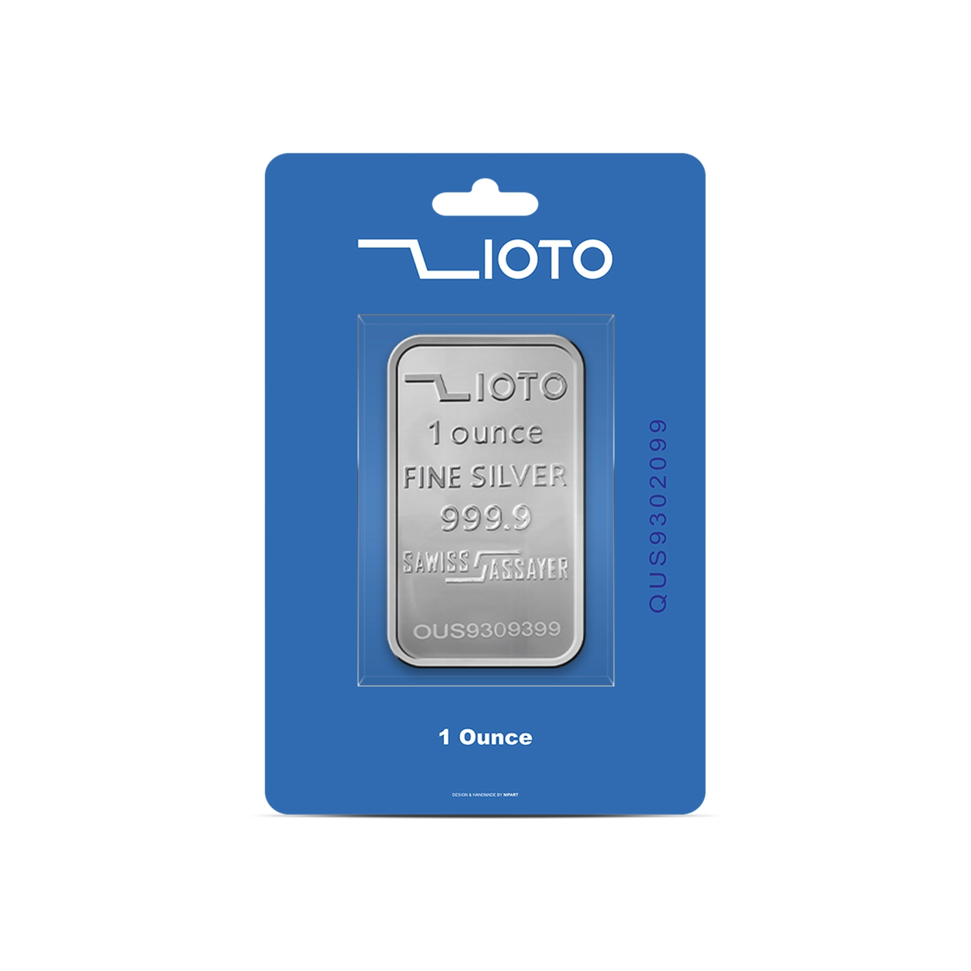 2 تابلو استند شمش نقره zioto (Silver)